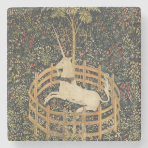 Dessous-de-verre En Pierre Tapisseries Unicorne Tapisserie classique