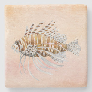 Dessous-de-verre En Pierre Tendance nautique poisson mignon été