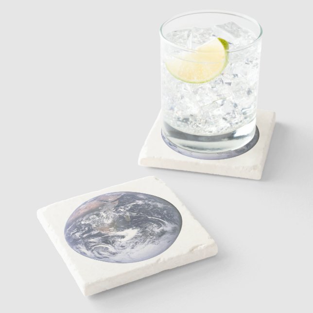 Dessous-de-verre En Pierre Terre (Côté)