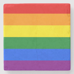 Dessous-de-verre En Pierre The Colors of the rainbow