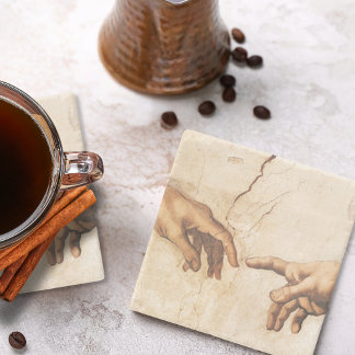 Dessous-de-verre En Pierre The Creation of Adam