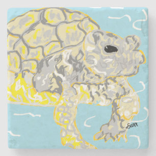 Dessous-de-verre En Pierre Tortue de mer dessous de verre