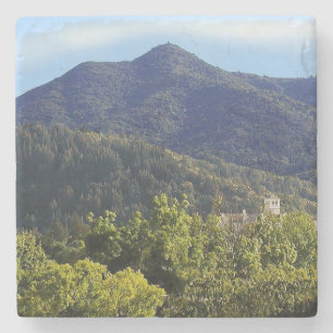 Dessous-de-verre En Pierre Tour de l'église Stone Coasters Mt Tamalpais