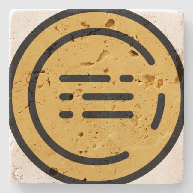 Dessous-de-verre En Pierre trophée 1 (Devant)