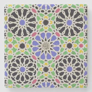 Dessous-de-verre En Pierre Trottoir de mosaïque dans le vestiaire du sultan