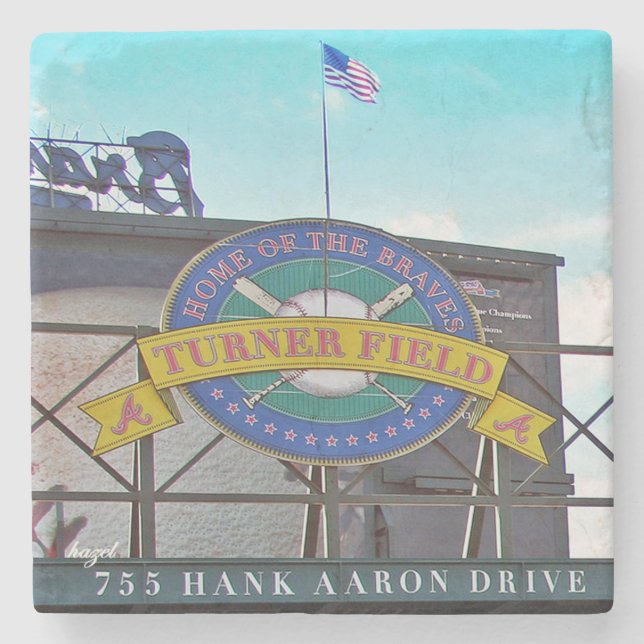 Dessous-de-verre En Pierre Turner Field, Turner Field Atlanta, Turner Field (Devant)