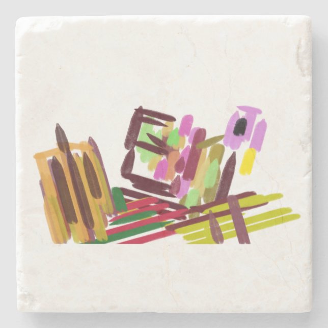 Dessous-de-verre En Pierre Turquie (Devant)