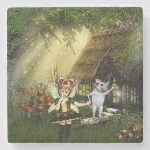 Dessous-de-verre En Pierre Twilight Fairy Haven