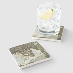 Dessous-de-verre En Pierre Un moulin à vent à Zaandam Claude Monet