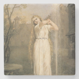 Dessous-de-verre En Pierre Undine (par John William Waterhouse)