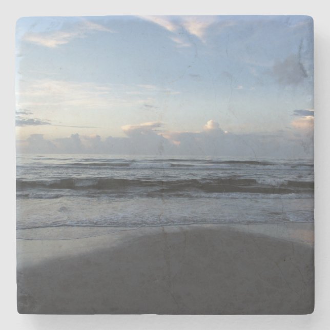 Dessous-de-verre En Pierre Vagues, plage de Wrightsville (Devant)