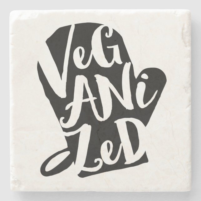Dessous-de-verre En Pierre Vegan vegané (Devant)