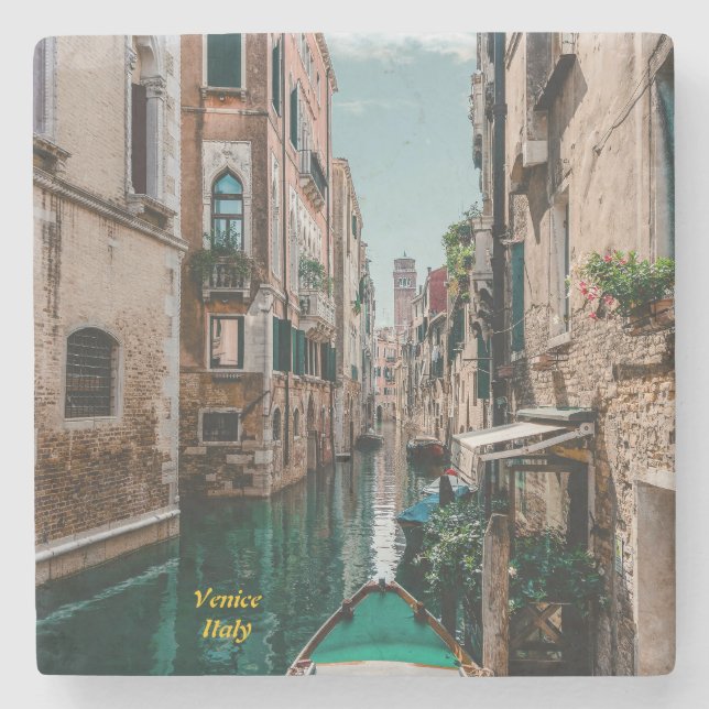 Dessous-de-verre En Pierre Venise Italie La ville flottante (Devant)