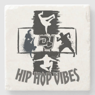 Dessous-de-verre En Pierre Vibes Hip hop 2.w