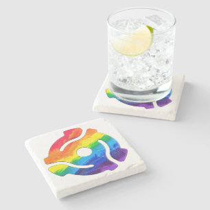 Dessous-de-verre En Pierre Vibran de l'adaptateur d'enregistrement SlipperyJo