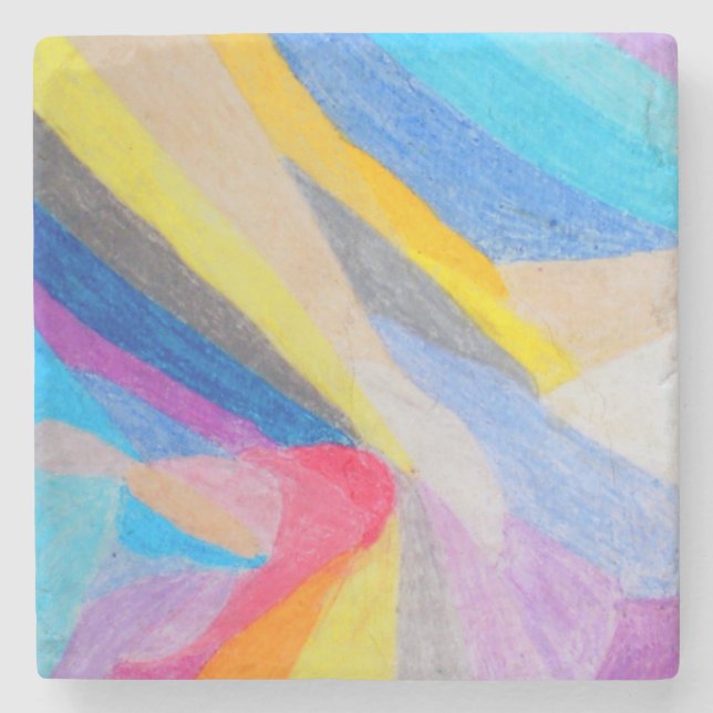 Dessous-de-verre En Pierre Vie planétaire (Devant)