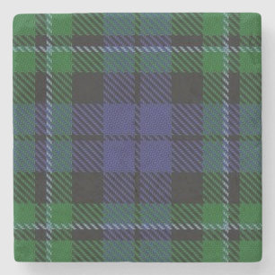 Dessous-de-verre En Pierre Vieux tartan écossais de MacCallum de clan de