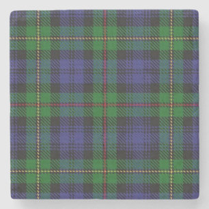 Dessous-de-verre En Pierre Vieux tartan écossais de MacEwen McEwen de clan d