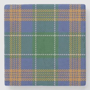 Dessous-de-verre En Pierre Vieux tartan irlandais de McAuliffe MacAuliffe de