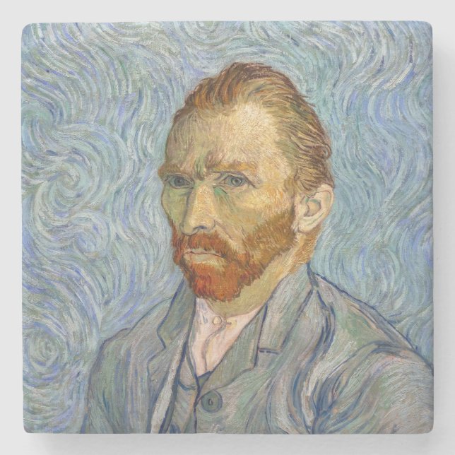 Dessous-de-verre En Pierre Vincent Van Gogh - Autoportrait (Devant)