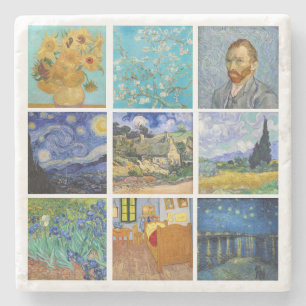 Dessous-de-verre En Pierre Vincent Van Gogh - Grille des chefs-d'oeuvre