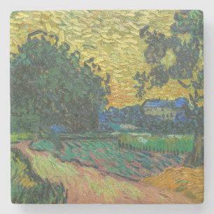 Dessous-de-verre En Pierre Vincent van Gogh - Paysage à Twilight