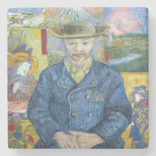 Dessous-de-verre En Pierre Vincent van Gogh - Portrait de Pere Tanguy