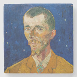 Dessous-de-verre En Pierre Vincent Van Gogh - Portrait d'Eugene Boch, Arles