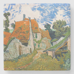 Dessous-de-verre En Pierre Vincent van Gogh - Rue à Auvers-sur-Oise