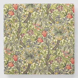 Dessous-de-verre En Pierre Vintage d'or William Morris