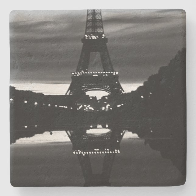 Dessous-de-verre En Pierre Vintage France Paris Eiffel (Devant)