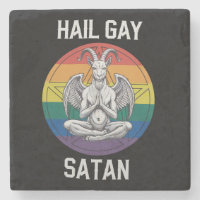 Vive Gay Satan Drôle Gothique Gothique Chèvre LGBT