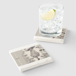 Dessous-de-verre En Pierre Vogue Tripp