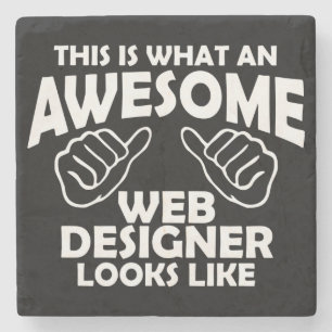Dessous-de-verre En Pierre Voici à quoi ressemble un super designer web