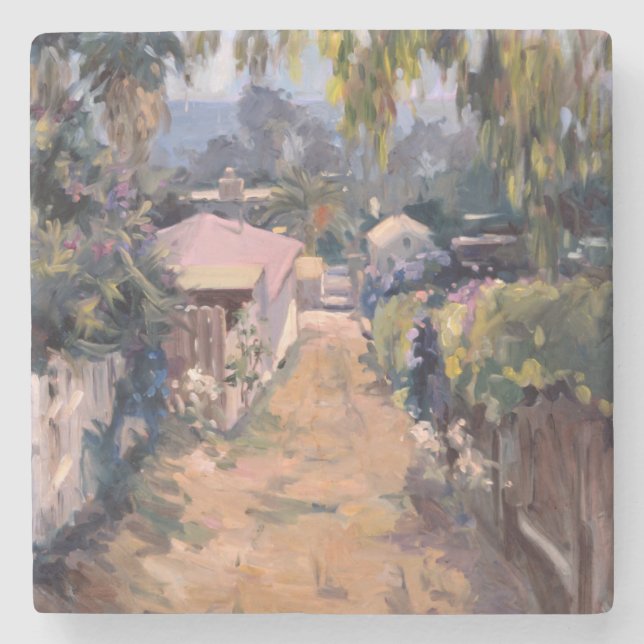 Dessous-de-verre En Pierre Voie côtière (Devant)