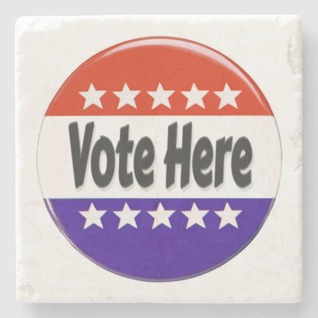 Dessous-de-verre En Pierre Vote ici (Devant)