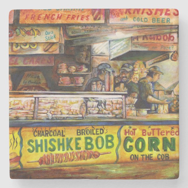 Dessous-de-verre En Pierre Vous ne pouvez pas rivaliser avec cela (Devant)