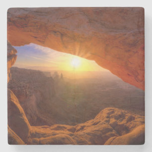 Dessous-de-verre En Pierre Voûte de MESA, parc national de Canyonlands