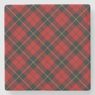 Dessous-de-verre En Pierre Wallace Tartan