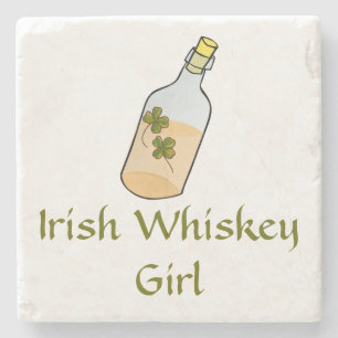 Dessous-de-verre En Pierre Whiskey Girl irlandaise