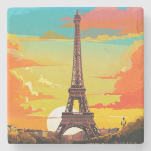 Dessous-de-verre En Pierre Whispers of Love Under the Eiffel #9