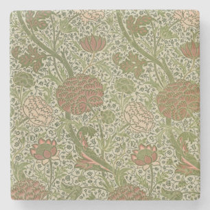 Dessous-de-verre En Pierre William Morris Cray Fleur de Sage Floral Botanique