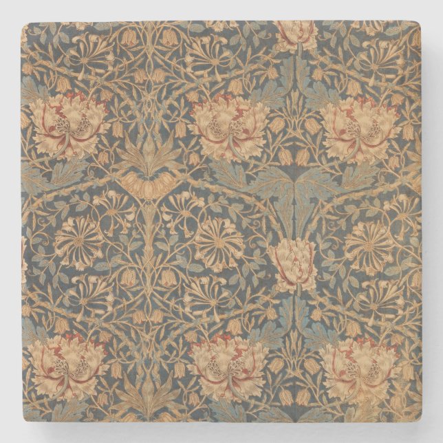 Dessous-de-verre En Pierre William Morris Honeysuckle Rich Wallpaper (Devant)