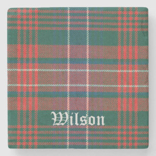 Dessous-de-verre En Pierre Wilson, Wilson Scottish Tartan, Wilson