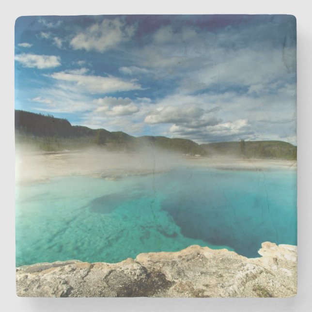 Dessous-de-verre En Pierre Yellowstone (Devant)