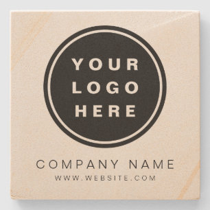 Dessous-de-verre En Pierre Your Business Logo Promoteur Business Company