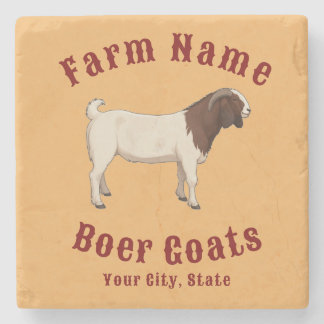 Dessous-de-verre En Pierre Your Farm Boer Goats