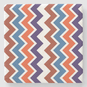 DESSOUS-DE-VERRE EN PIERRE ZIG ZAG