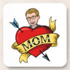 Dessous de verre en plastique