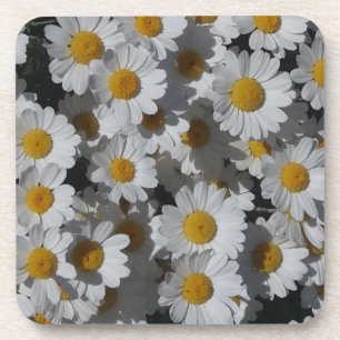 Dessous de verre en plastique blanc